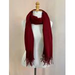 Pashmina Lã - Cereja