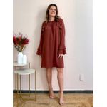 Vestido Roberta - Chocolate