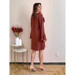 Vestido Roberta - Chocolate