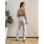 Calça Linho Cenoura - Natural