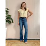 Blusa Risca de Giz Lorena - Manteiga