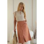Blusa Chiffon Poá - Aveia