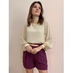 Blusa Luara - Baunilha