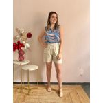 Shorts Cargo Linho