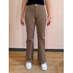 Calça Flare Petit Sarja - Mocha