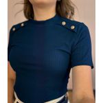 Blusa Eloisa - Marinho