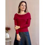 Blusa Alice Ombro a Ombro - Vermelho