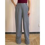 Calça Wide Leg Ananda - Cinza