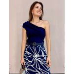 Blusa Ombro Assimétrico