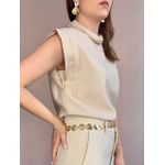 Blusa Vera - Areia