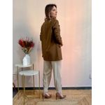 Blazer Linho Risca Giz