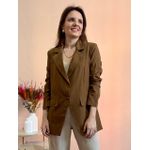 Blazer Linho Risca Giz