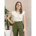 Blusa Laise Diva - Branca