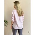 Camisa Juliane Listrada - Rosa