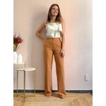 Calça Ella Alfaiataria - Caramelo