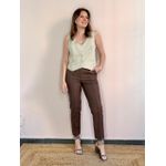 Calça Marie Alfaiataria - Marrom