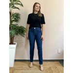 Calça Jeans Reta Clássica