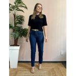 Calça Jeans Reta Clássica