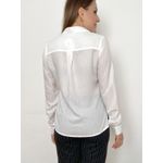 Camisa Helena Viscocrepe - Offwhite