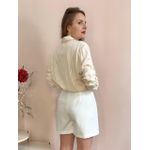 Camisa Acetinada Texturizada