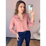 Camisa Viscose Valentina - Rosê