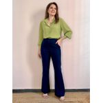 Calça Flare Amelie - Marinho