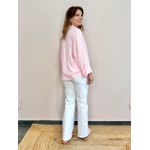 Camisa Listrada Oversized