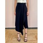 Saia Rachel Assimétrica - Preta