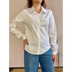 Camisa Tricoline Clássica - Branca