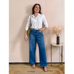 Camisa Tricoline Clássica - Branca