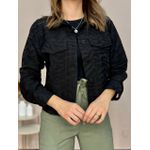 Jaqueta Jacquard - Preta