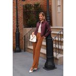 Casaco Cecilia Suede - Marrom