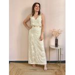 Cinto Corrente Bolas - Dourado