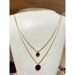 Colar Duplo Semijoia