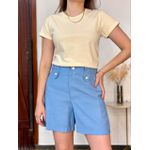 Tshirt Essencial - Creme