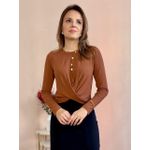 Blusa Marcela - Caramelo