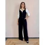 Macacão Fernanda Alfaiataria - Preto