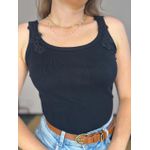 Regata Canelada Guipir - Preta