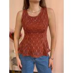 Blusa Caliope - Amendoa