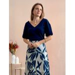 Blusa Raiza - Marinho