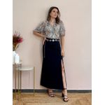 Blusa Tule Animal Print