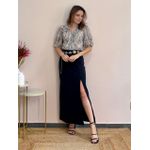 Blusa Tule Animal Print