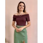 Blusa Emy - Marrom