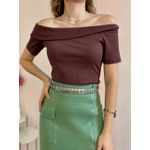Blusa Emy - Marrom