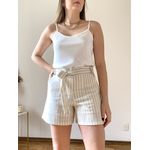 Shorts Linho Listrado