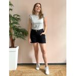 Shorts Jeans Preto