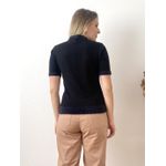 Blusa Carina Modal Pelinhos - Preta