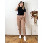 Blusa Carina Modal Pelinhos - Preta