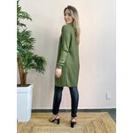 Cardigan Amanda Tricô - Verde Militar