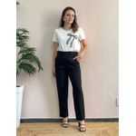 Tshirt Laço - Offwhite